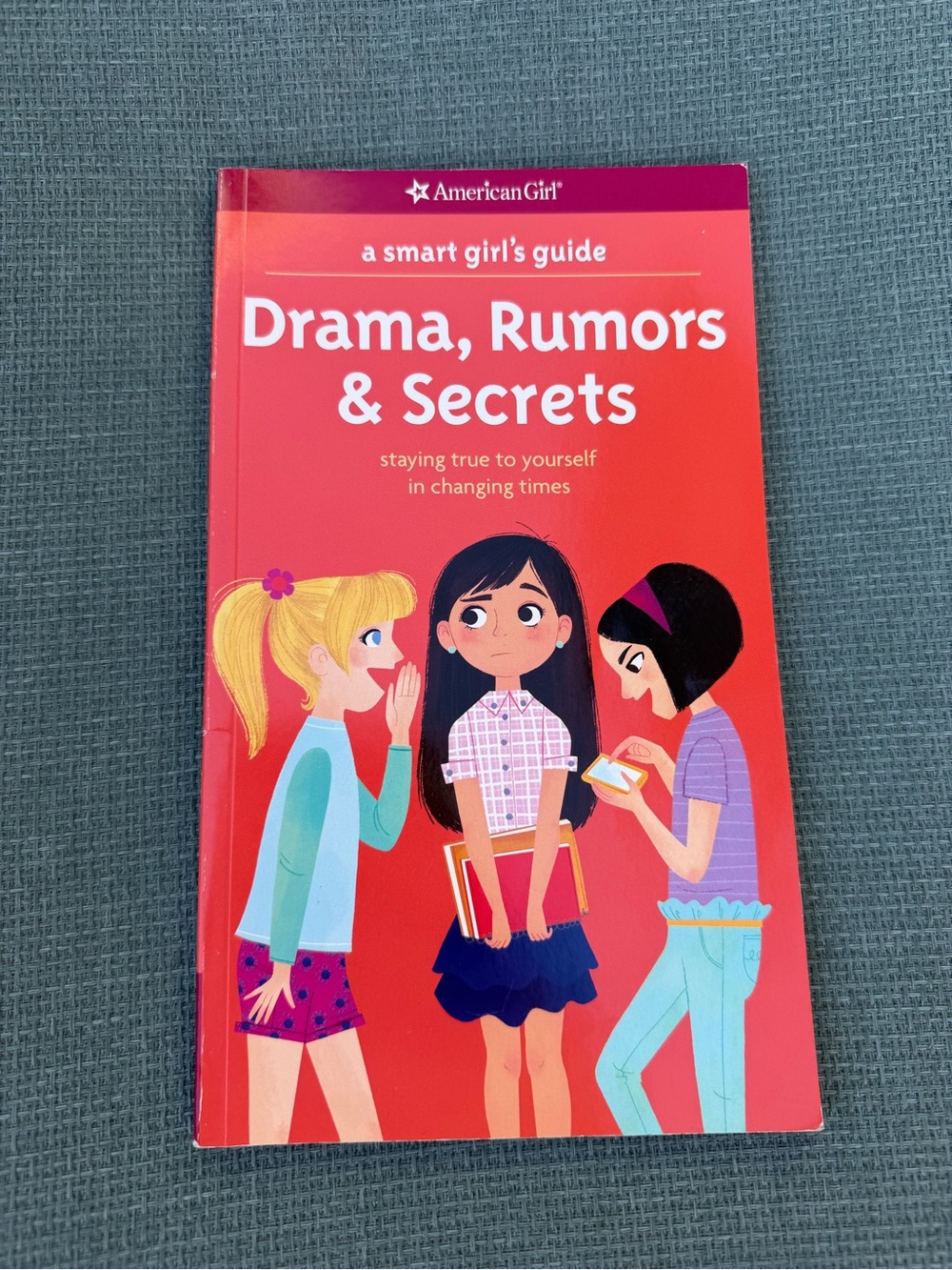 American Girl Drama, Rumors & Secrets Paperback - Red